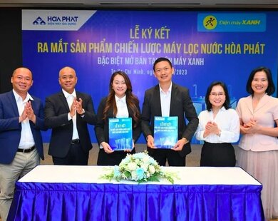 Tỷ phú Trần Đình Long tung ra máy lọc nước chiến lược, bắt tay cùng Thế giới di động