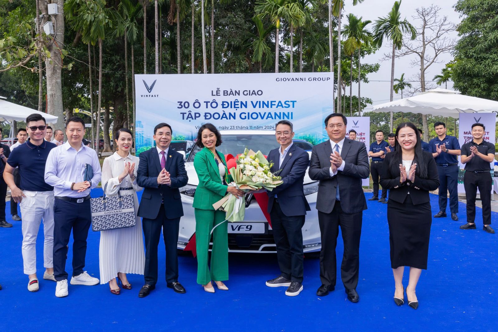 Giovanni Group đồng hành cùng Vingroup/VinFast trong hành trình phủ xanh Việt Nam và ưu đãi độc quyền đối với khách hàng VinFast