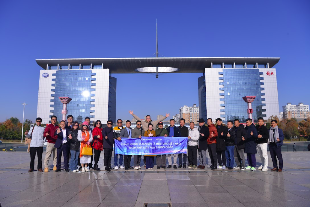 Đoàn đại lý Bestune Việt Nam thăm và làm việc tại trụ sở FAW Trung Quốc